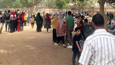 في ثالث أيام العيد.. زيادة أعداد الزائرين لحديقة الحيوان بالفيوم