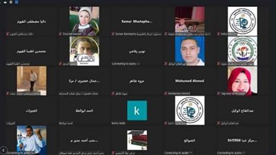 شباب ورياضة الشرقية تُشارك بـ 19 مركز شباب عبر منصة ZOOM