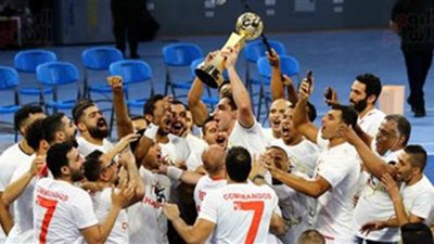 بعثة يد الزمالك تغادر مطار القاهرة للمشاركة في السوبر الأفريقي وكأس الكؤوس