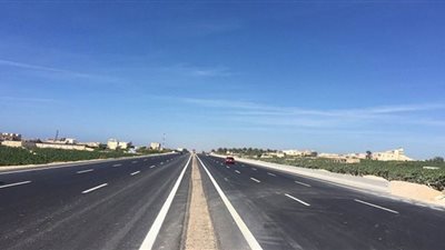 تحويلات مرورية لتنفيذ أعمال تطوير وتوسعة الطريق الساحلى الإسكندرية - مطروح