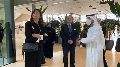 كواليس زيارة وزيرة الهجرة لبيت الحكمة بالشارقة ضمن مبادرة 