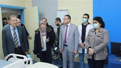 إفتتاح العناية المركزة لمرضي السكتة الدماغية بمستشفيات جامعة المنوفية