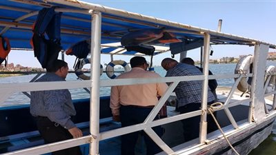 حملات مكثفة لمتابعة المعديات والمراكب بالبحيرة