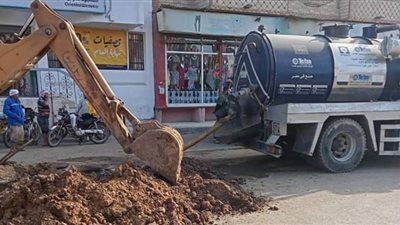 رفع وإزالة 100 حالة إشغال طريق فى حملة مكبرة ببنى سويف