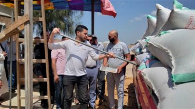 إنتظام أعمال توريد القمح لشون وصوامع البحيرة