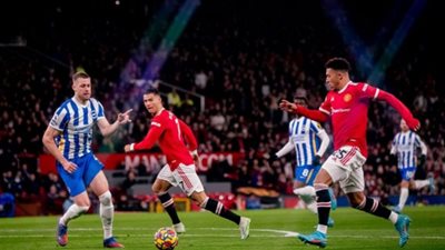 موعد مباراة مانشستر يونايتد وبرايتون في الدوري الإنجليزي والفنوات الناقلة