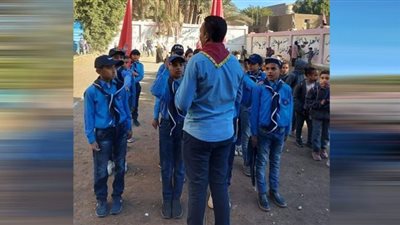 بالصور .. إقامة أول معسكر كشافة بمدرسة اللواء سمير خلف الله الرسمية للغات بنجع حمادي