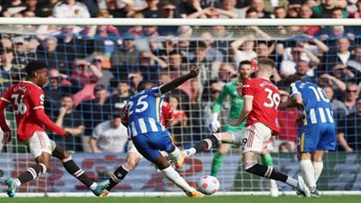 في 60 دقيقة..برايتون يمزق شباك مانشستر يونايتد برباعية بالدوري الإنجليزي