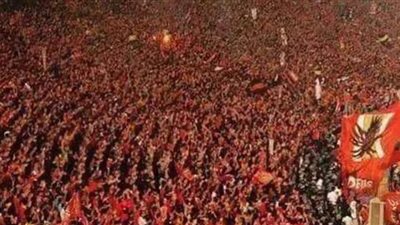 جماهير الأهلي تملأ مدرجات ستاد السلام قبل مواجهة وفاق سطيف