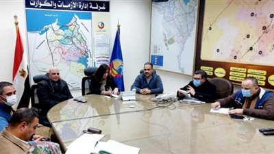 إنعقاد غرفة العمليات المركزية بالبحيرة لمتابعة الطقس