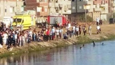 انتشال جثة طفل غرق في مصرف مياه بطهطا