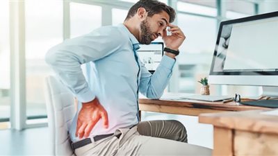 العنف المفاجئ يسبب الانزلاق الغضروفى