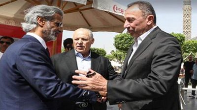 الخطيب يستقبل الشيخ حمد بن خليفة رئيس الاتحاد القطري لكرة القدم