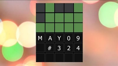 إجابة Wordle 324 في 9 مايو 2022