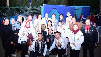 صور.. جوالة تمريض سوهاج تتوج بكأس التميز فى مهرجان الأسمار الثاني