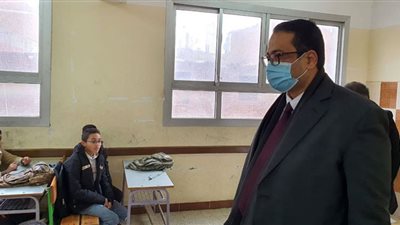 وكيل تعليم الغربية يتابع سير امتحانات الصف الخامس الابتدائي