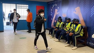 بيراميدز يصل ستاد الدفاع الجوي استعدادا لمواجهة طلائع الجيش