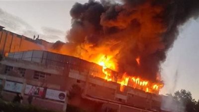 التفاصيل الكاملة لحريق مصنع بلاستيك في مدينة أكتوبر