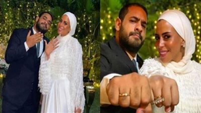 يقبل يديها.. لحظات مؤثرة بين ماهيتاب ماجد المصري وشقيقها من حفل زفافها (صور وفيديوهات)