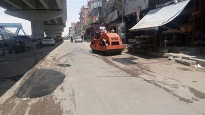 الإسماعيلية تستكمل خطة صيانة الطرق الغير مدرجة بالخطة الاستثمارية