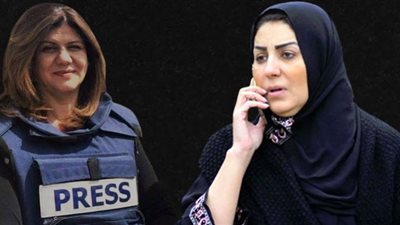 وفاء عامر ناعيةً شيرين أبو عاقلة: لم تمت ألسنة الحق