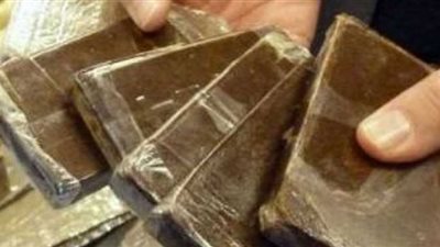 الداخلية تضبط 26 كيلو حشيش خلال حملات لضبط تجار الكيف
