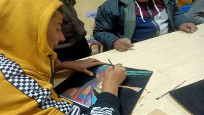 ورشة عمل حرفية بعنوان 