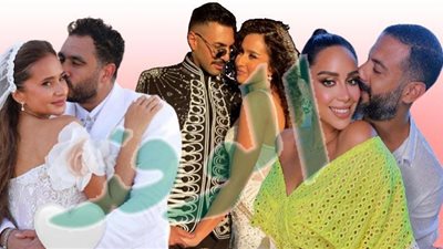 من الساحل الشمالي إلى الملاهي.. أفراح المشاهير خارج المألوف في 2021