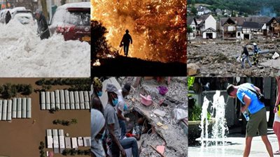 ملخص السنة في 60 صورة.. أبرز كوراث طبيعية حدثت في 2021