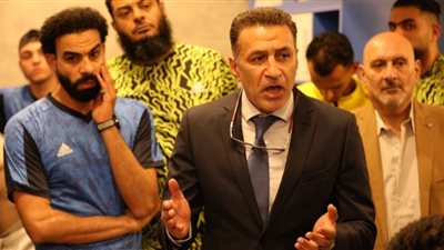 ” زين ” نائب الاسماعيليى يحفز لاعبي الصالات رغم خسارة كأس مصر