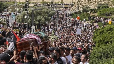 جوتيريش يبدي انزعاجه الشديد من العنف خلال جنازة شيرين أبو عاقلة