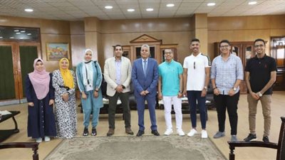 جنوب الوادي تدفع بــ 9 طلاب لرومانيا لتلقي خبرات علمية