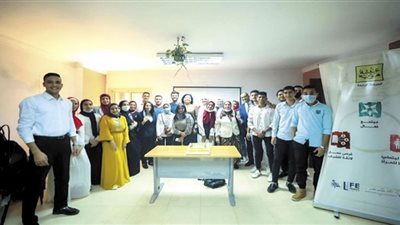 بنوك مصر يفتتح مركز عيشة وهوية بحلوان