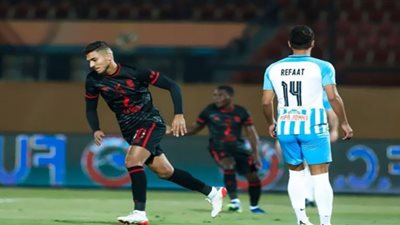 محمد شريف يقود الأهلى للتقدم علي فيوتشر بهدف في الشوط الأول
