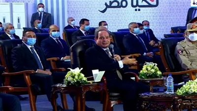 (فيديو) السيسي: كل مشروع أنجز بالصعيد بمثابة سد عالي جديد.. والبعض لا يزال يشكك