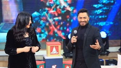 تامر حسني مع منى الشاذلي..في هذا الموعد