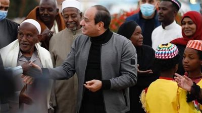 شاهد.. مشايخ غرب سهيل بأسوان: السيسي أحيا الروح فينا وسيدخل حياة كريمة لقريتنا