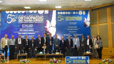 رئيس جامعة أسيوط يشارك في إنطلاق وقائع المؤتمر السنوي الخامس لقسم جراحة العظام والكسور