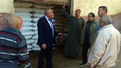 وكيل زراعة الغربية يتابع منظومة صرف الأسمدة