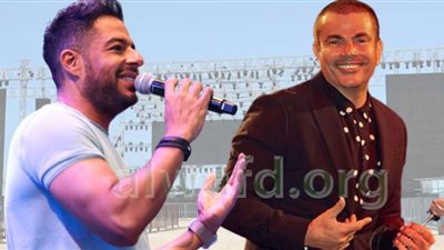 عمرو دياب ومحمد حماقي يختتمان حفلات 2021