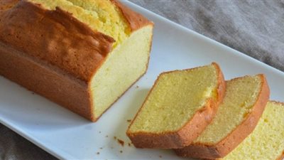 لفطار خفيف.. طريقة عمل كيك سادة مع الشاي