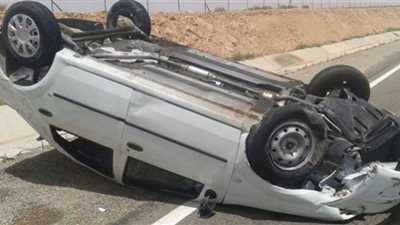 مصرع 4 أشحاص .. النيابة تعاين موقع حادث صلاح سالم