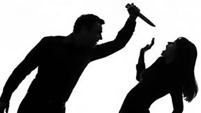 عاطل يشرع في قتل زوجته بأوسيم