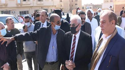 محافظ جنوب سيناء يتفقد حديقة الخيمة البدوية و كورنيش أبو زنيمة