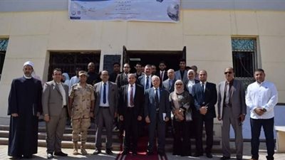 كلية علوم الملاحة تحتفل بيوم الفضاء بجامعة بني سويف