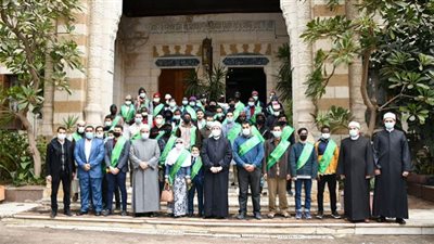 الأوقاف : إنطلاق فوج أوائل المسابقة العالمية للقرآن الكريم لمعسكر أبي بكر الصديق بالإسكندرية