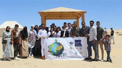 للتوعية ب cop27.. زيارة ميدانية للشباب برعاية تنمية المجتمع بالفيوم