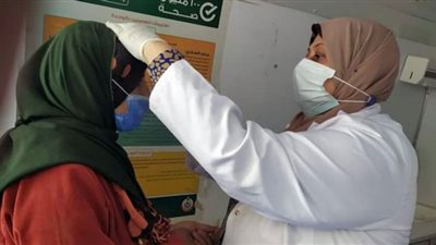 الكشف وتوفير العلاج لـ 1200 مواطناً وتوفير538 نظارة طبية في قافلة 