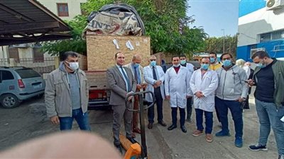 دعم مستشفيات أولاد صقر وفاقوس بأشعة مقطعية بتكلفة ٩ ملايين جنيه