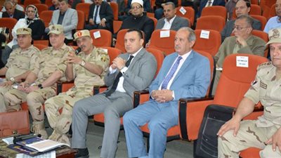 نائب محافظ الدقهلية يحضر فاعليات اليوم الثالث من التدريب العملى المشترك صقر 92